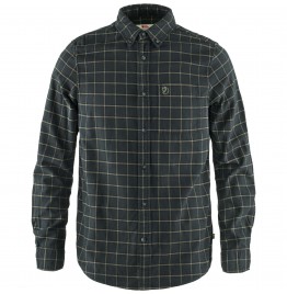 FJALLRAVEN Övik Flannel Shirt M  F82979 030 DARK GREY