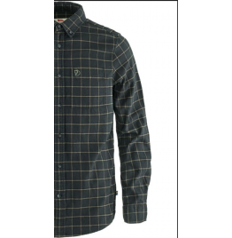 FJALLRAVEN Övik Flannel Shirt M  F82979 030 DARK GREY