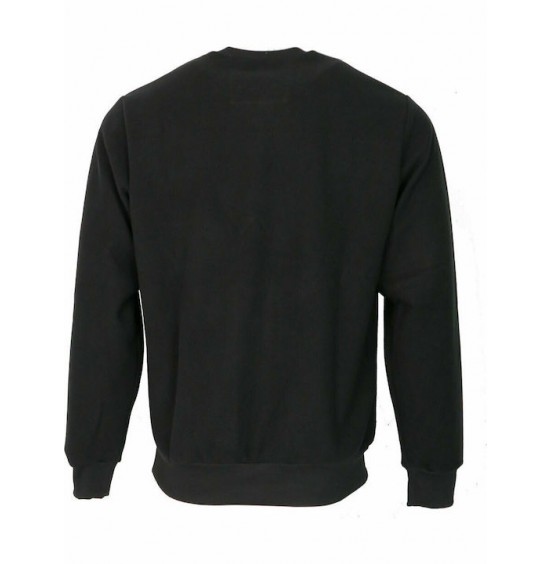 GNIOUS ΑΝΤΡΙΚΟ ΜΑΚΡΥΜΑΝΙΚΟ ΠΟΥΛΟΒΕΡ BLACK 21-300186-9098