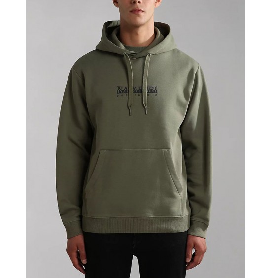 NAPAPIJRI B-BOX HOODIE GREEN LICHEN (NP0A4GBEGAE1)