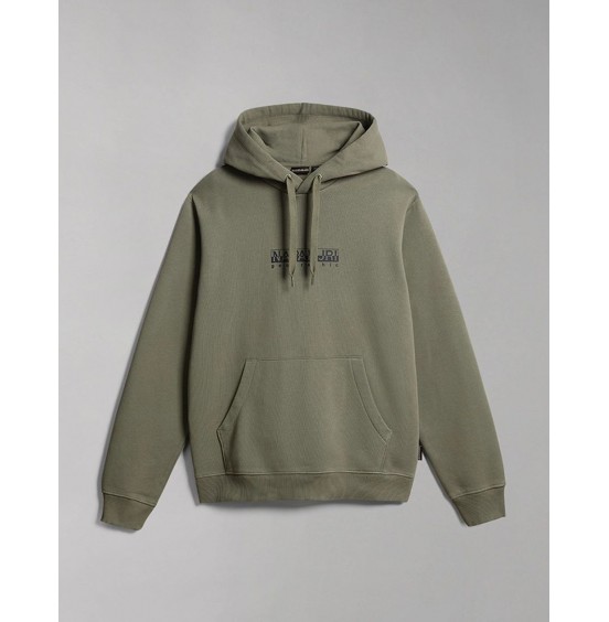 NAPAPIJRI B-BOX HOODIE GREEN LICHEN (NP0A4GBEGAE1)