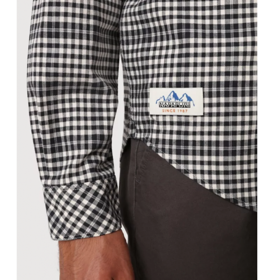 NAPAPIJRI GEMIAN SHIRT BLUE VICHY (NP0A4FMN89C1)