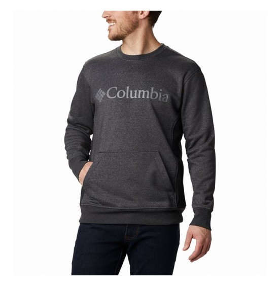 COLUMBIA MINAM RIVER CREW BLACK HEATHER (1918852010)