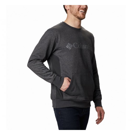 COLUMBIA MINAM RIVER CREW BLACK HEATHER (1918852010)