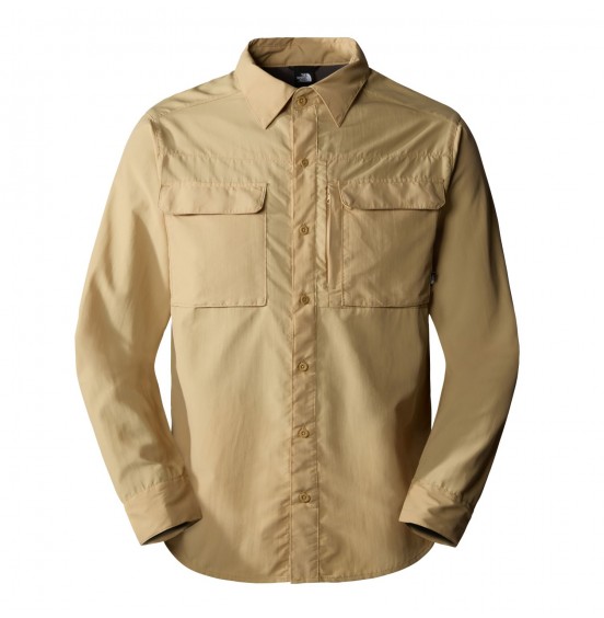 THE NORTH FACE MEN'S LONG SLEEVE SEQUOIA SHIRT KHAKI STONE (NF0A4T188LK5)