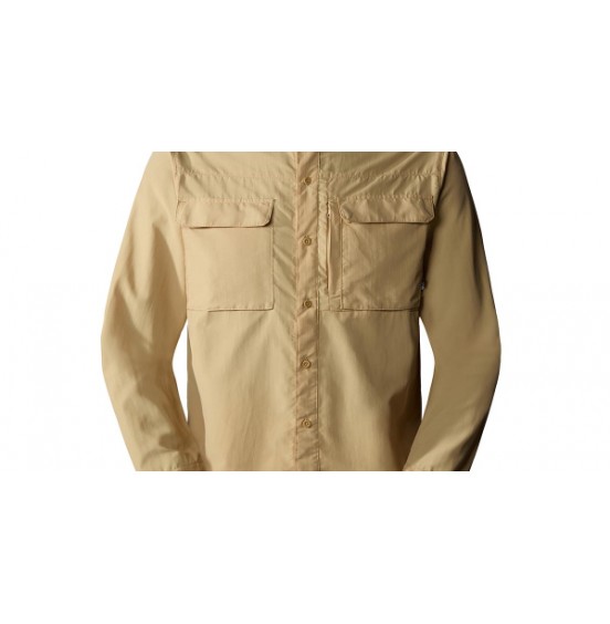 THE NORTH FACE MEN'S LONG SLEEVE SEQUOIA SHIRT KHAKI STONE (NF0A4T188LK5)
