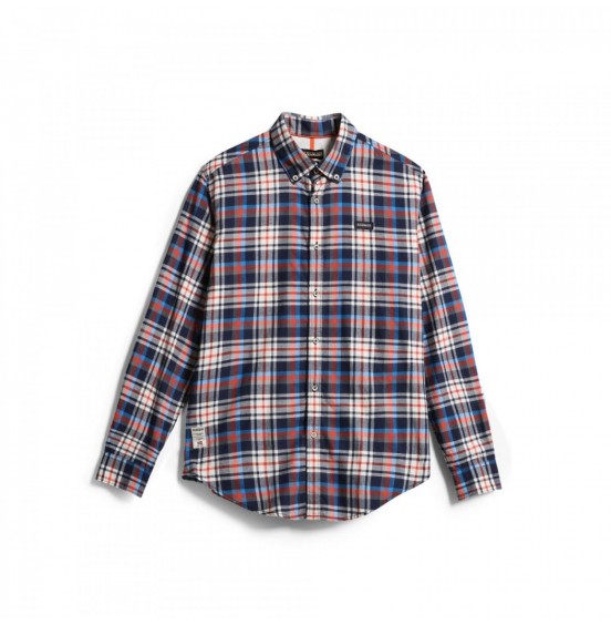 NAPAPIJRI G- TREKKING SHIRT CHECK WHITE (NP0A4GOTE1C1)