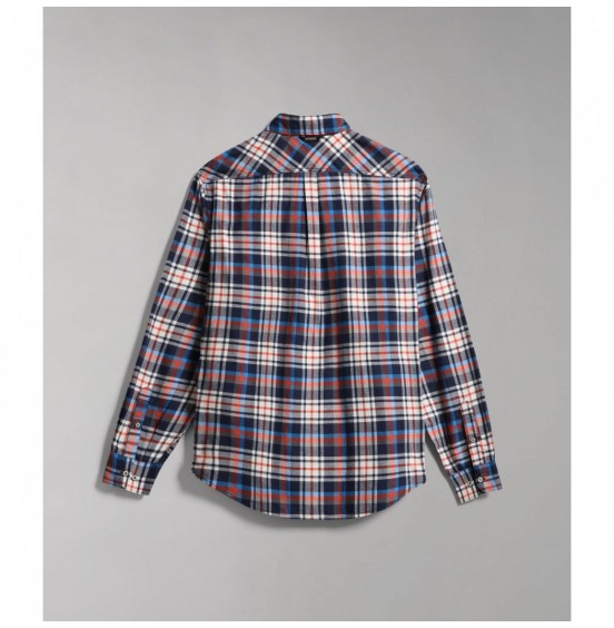 NAPAPIJRI G- TREKKING SHIRT CHECK WHITE (NP0A4GOTE1C1)