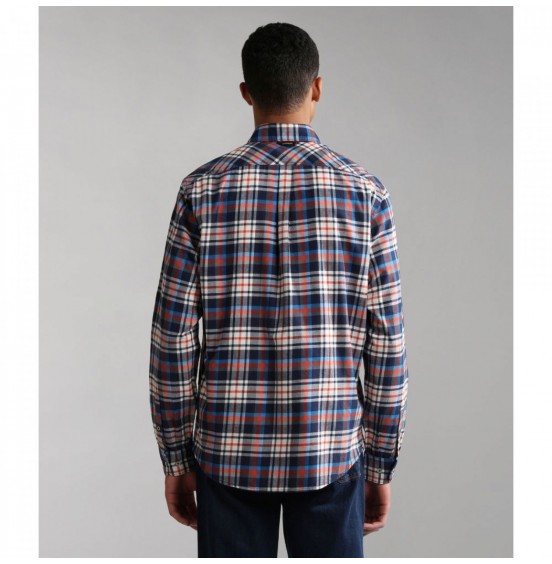 NAPAPIJRI G- TREKKING SHIRT CHECK WHITE (NP0A4GOTE1C1)