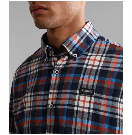 NAPAPIJRI G- TREKKING SHIRT CHECK WHITE (NP0A4GOTE1C1)