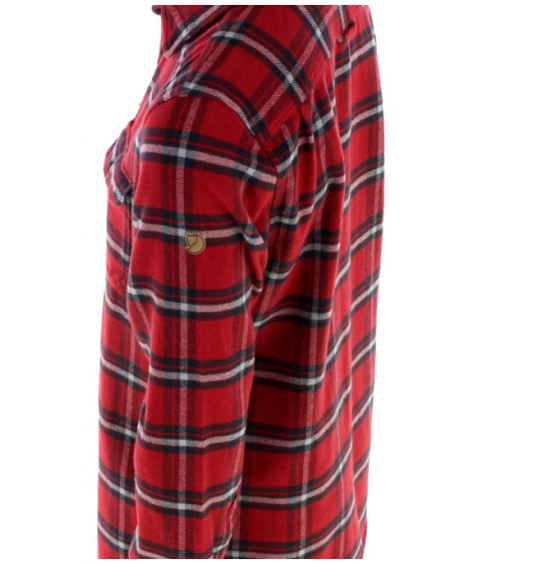 FJALLRAVEN Övik Heavy Flannel Shirt M F82978 345-021 (RED OAK-FOG)