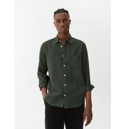 GNIOUS LINUS LS SHIRT OLIVE (32-300160-5035)