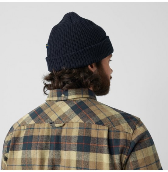 FJALLRAVEN SINGI HEANY FLANNEL SHIRT M 81373-227 DARK SAND
