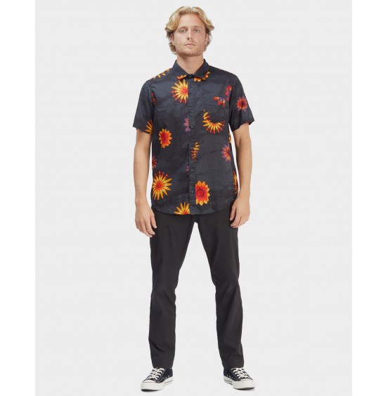 BILLABONG SUNDAYS FLORAL SS SHIRT BLACK/MULTI (C1SH25BIP2/5264)