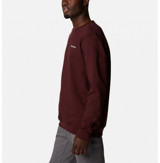 COLUMBIA LOGO FLEECE CREW ELDER BERRY (1884931521)