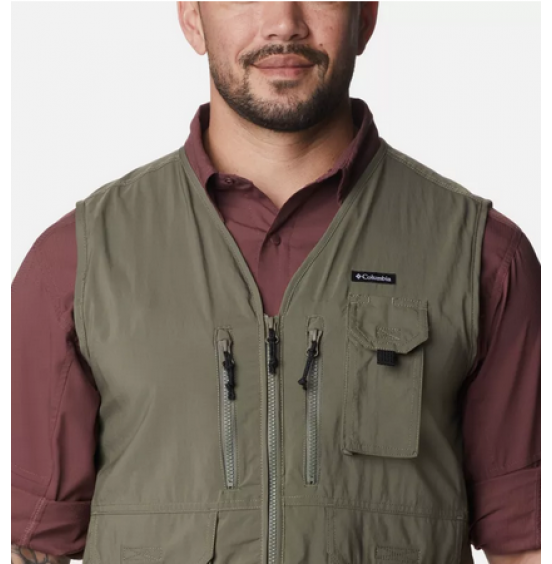 COLUMBIA NEWTON RIDGE UTILITY VEST STONE GREEN (2030733397)