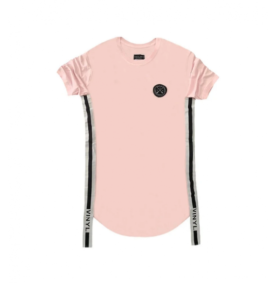 VINYL ART CLOTHING SIDED STRIPE T-SHIRT 65322