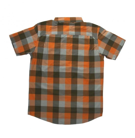 COLUMBIA TRIPLE CANYON SS SHIRT KHAKI/ORANGE (1883304-348)
