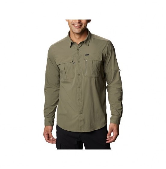 COLUMBIA NEWTON RIDGE LONG SLEEVE OLIVE (XO3626-397)