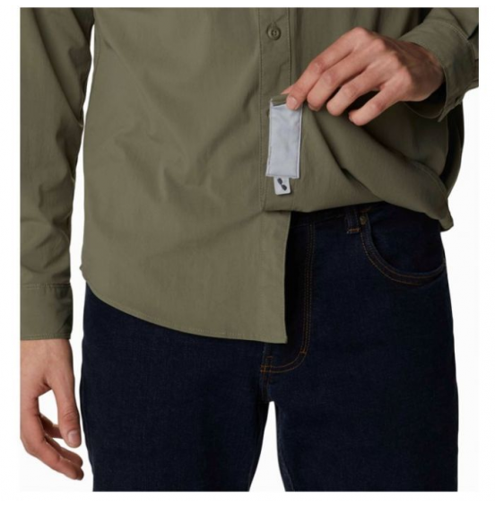 COLUMBIA NEWTON RIDGE LONG SLEEVE OLIVE (XO3626-397)