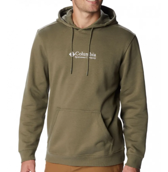 COLUMBIA ASHERTON GRAPHIC HOODIE 2022751-398 STONE GREEN