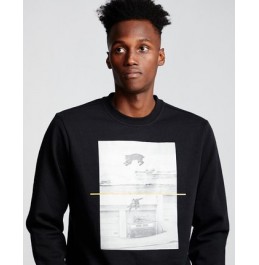 ELEMENT BOBCAT WESTGATE CREWNECK FLINT BLACK (Q1CRB2ELF9)