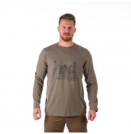 NORTHFINDER BRODY LONG SLEEVE TEE OLIVE GREY (TR-3870AD)