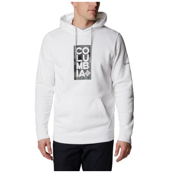 COLUMBIA CSC BASIC LOGO II HOODIE WHITE (1681664103)