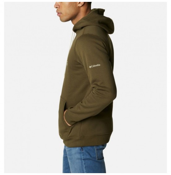 COLUMBIA CSC BASIC LOGO II HOODIE OLIVE GREEN (1681664319)
