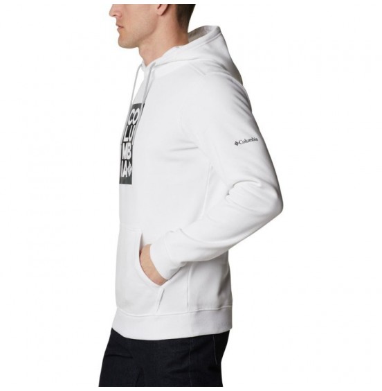 COLUMBIA CSC BASIC LOGO II HOODIE WHITE (1681664103)