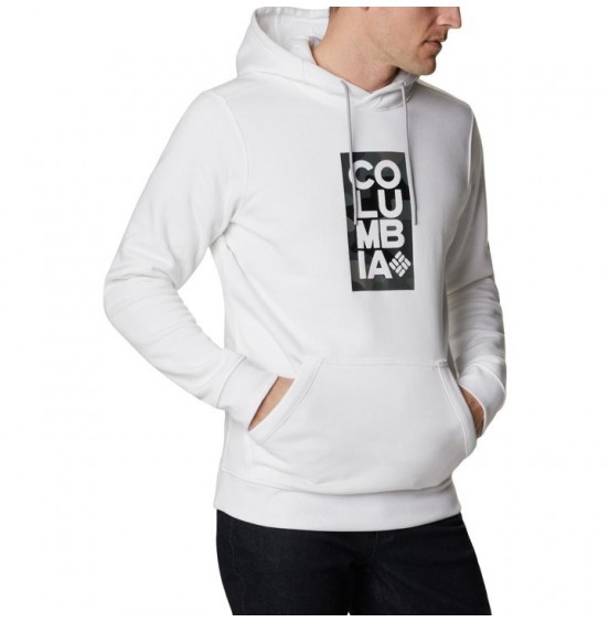 COLUMBIA CSC BASIC LOGO II HOODIE WHITE (1681664103)