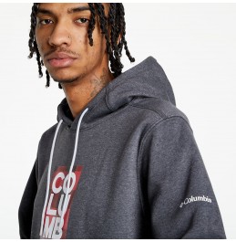 COLUMBIA CSC BASIC LOGO II HOODIE GREY HEATHER (1681664009)