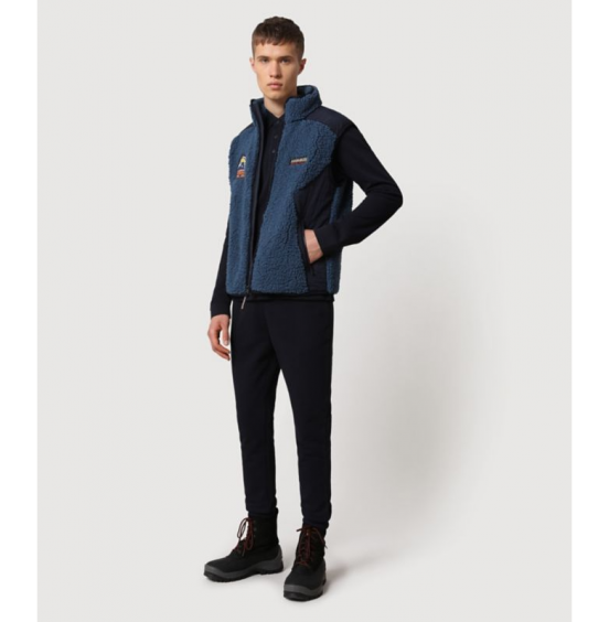 NAPAPIJRI ERBER LONG SLEEVE POLO BLU MARINE (NP0A4FQC1761)