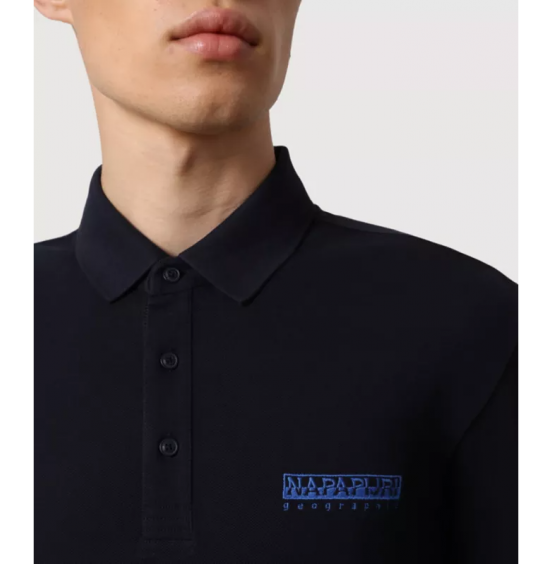 NAPAPIJRI ERBER LONG SLEEVE POLO BLU MARINE (NP0A4FQC1761)