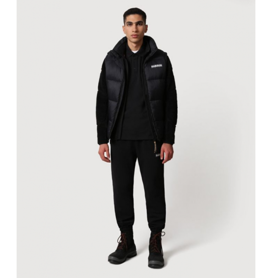 NAPAPIJRI ERBER LONG SLEEVE POLO BLACK (NP0A4FQC0411)