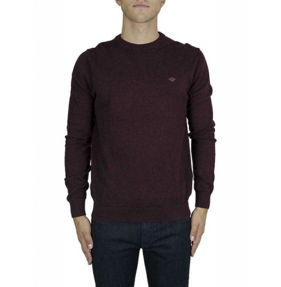 GNIOUS ΑΝΤΡΙΚΟ ΜΑΚΡΥΜΑΝΙΚΟ ΠΟΥΛΟΒΕΡ DARK WINE MIX 21-300186-8510
