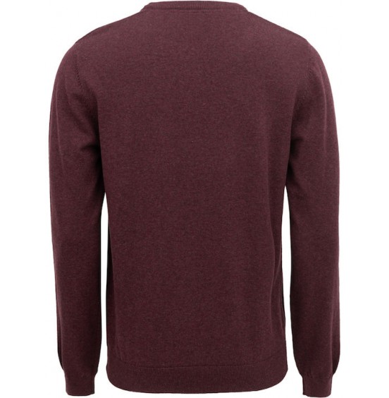 GNIOUS ΑΝΤΡΙΚΟ ΜΑΚΡΥΜΑΝΙΚΟ ΠΟΥΛΟΒΕΡ DARK WINE MIX 21-300186-8510