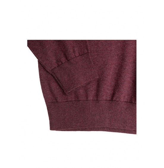 GNIOUS ΑΝΤΡΙΚΟ ΜΑΚΡΥΜΑΝΙΚΟ ΠΟΥΛΟΒΕΡ DARK WINE MIX 21-300186-8510