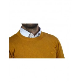 GNIOUS ΑΝΤΡΙΚΟ ΜΑΚΡΥΜΑΝΙΚΟ ΠΟΥΛΟΒΕΡ INCA GOLD MIX 21-300186-3521