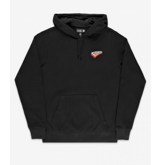 ELEMENT ESCAPE HEAVEN HOODIE TD FLINT BLACK (Z1HOF3ELF1-3732)