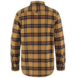 FJALLRAVEN Övik Heavy Flannel Shirt M F82978 232-215 Buckwheat Brown-Autumn Leaf ΚΑΦΕ ΚΑΡΩ