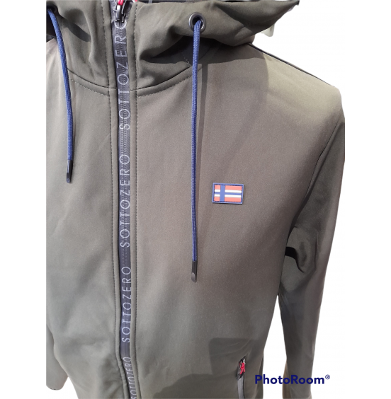 SCUOLA NAUTICA ITALIANA SOFTSHELL JACKET BLACK 119141