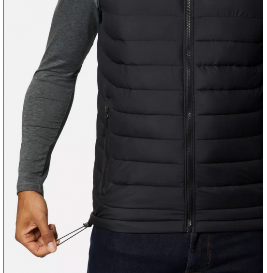 COLUMBIA Men's Powder Lite™ Vest 1748031-010 BLACK