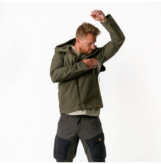 NORTHFINDER KASH ALL-WEATHER JACKET DARK GREEN (BU-3970AD-300)