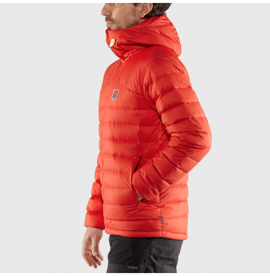 FJALLRAVEN Expedition Pack Down Hoodie M F86121-334 TRUE RED