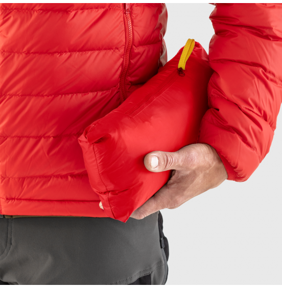 FJALLRAVEN Expedition Pack Down Hoodie M F86121-334 TRUE RED