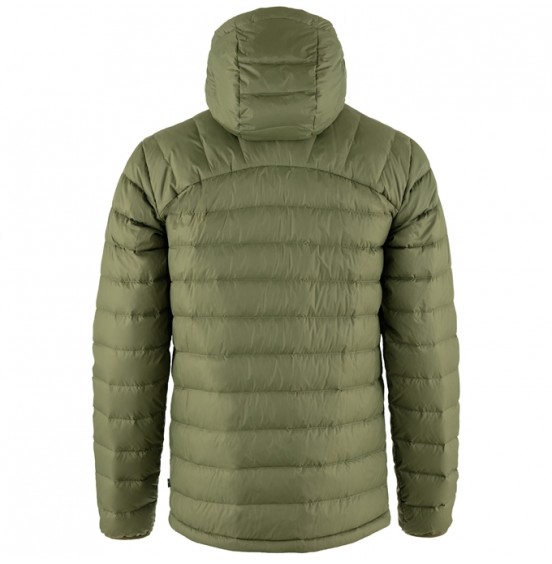 FJALLRAVEN Expedition Pack Down Hoodie M F86121 620-161 green -mustard yellow