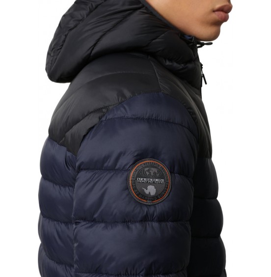 NAPAPIJRI AERONS CB 2 SHORT JACKET BLU MARINE (NP0A4FPV1761)