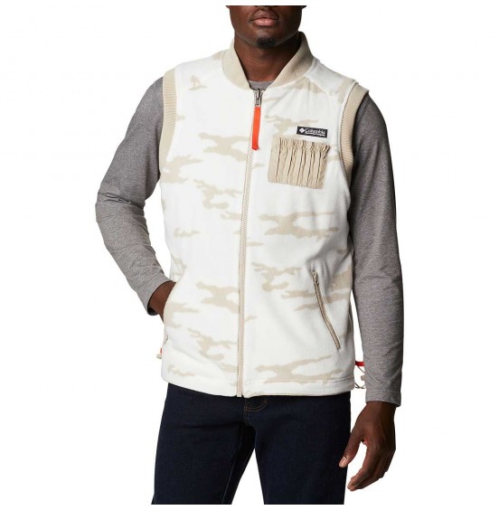 COLUMBIA FIELD ROC REVERSIBLE VEST ANCIENT FOSSIL (1975931-271)