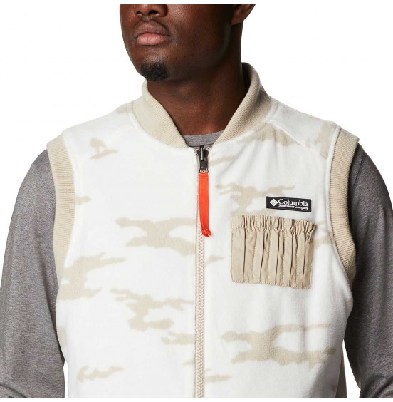 COLUMBIA FIELD ROC REVERSIBLE VEST ANCIENT FOSSIL (1975931-271)